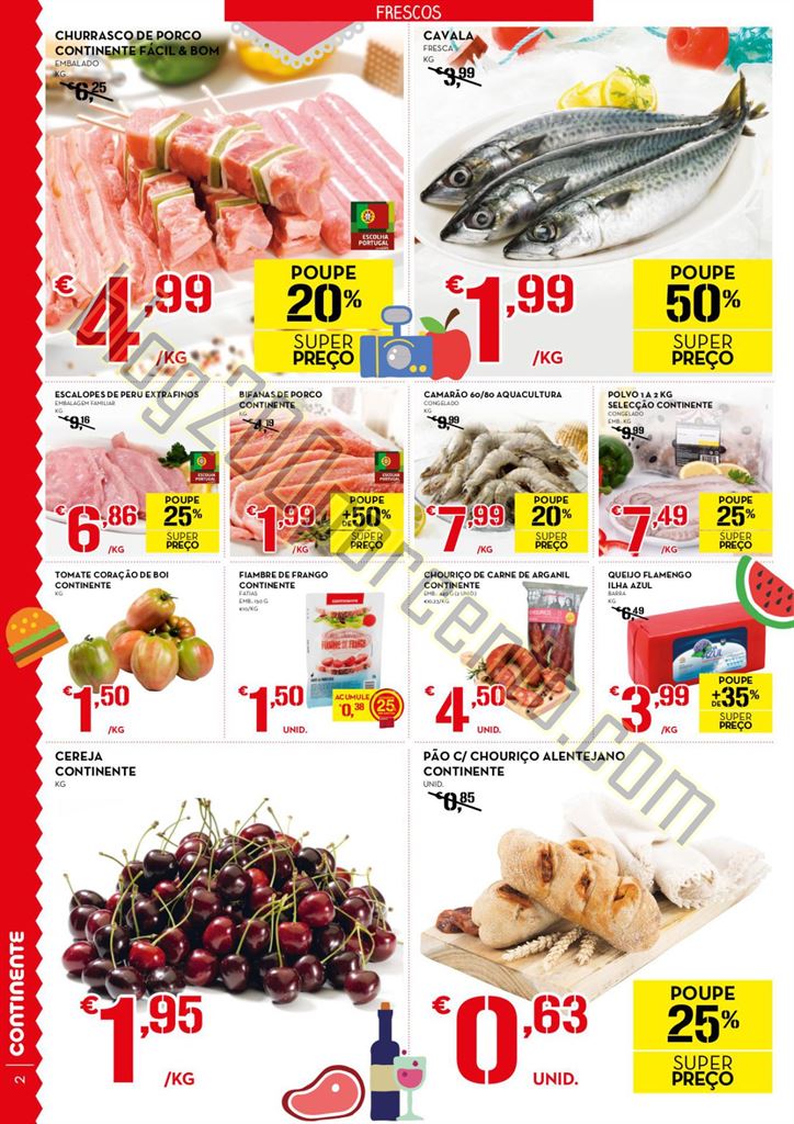 Antevisão Folheto CONTINENTE Festa dos preços ba