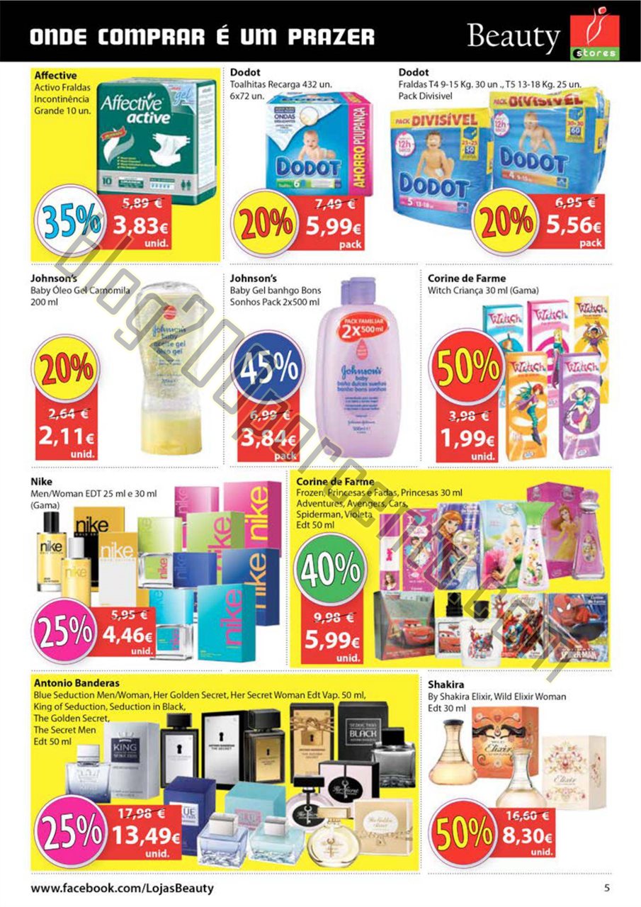 Novo Folheto BEAUTY STORES Promoções de 13 novem