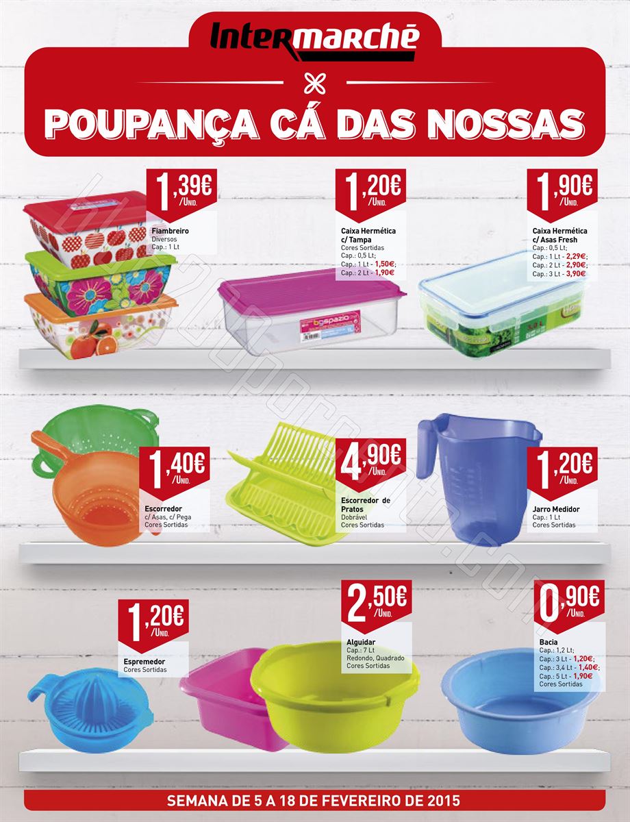 Antevisão Folheto INTERMARCHÉ Plásticos de 5 a 