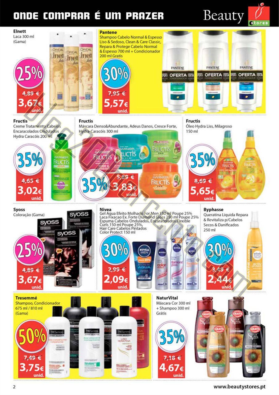Novo Folheto BEAUTY STORES Promoções de 13 novem
