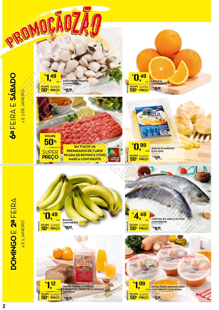 Antevisão Folheto CONTINENTE Promoçãozão de 2 