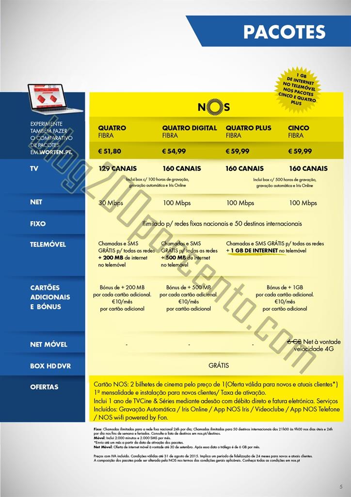 Novo Folheto WORTEN MOBILE Promoções até 2 sete