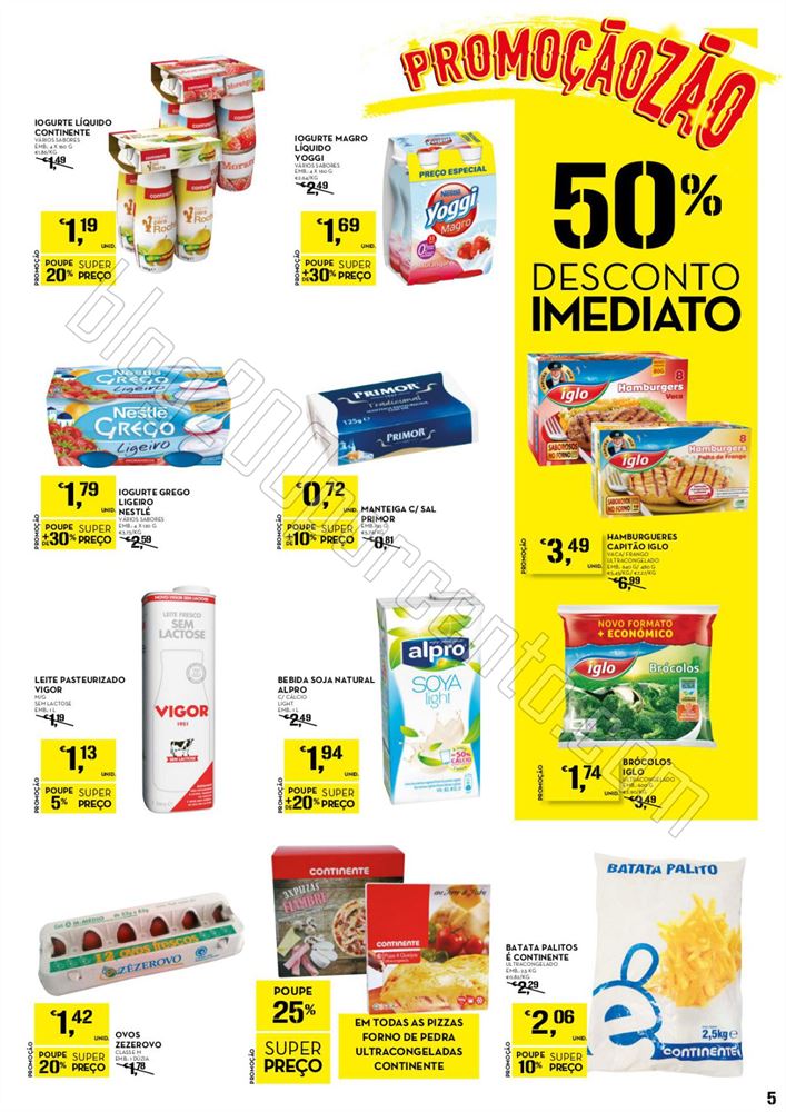 Antevisão Folheto CONTINENTE Promoçãozão de 2 