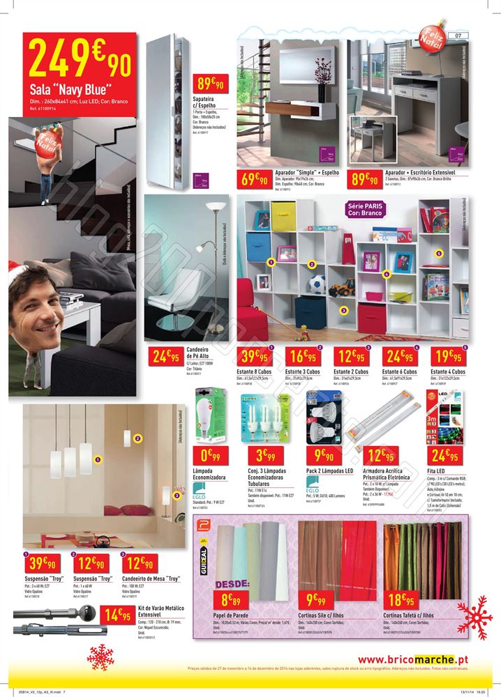 Novo Folheto BRICOMARCHÉ de 27 novembro a 14 deze
