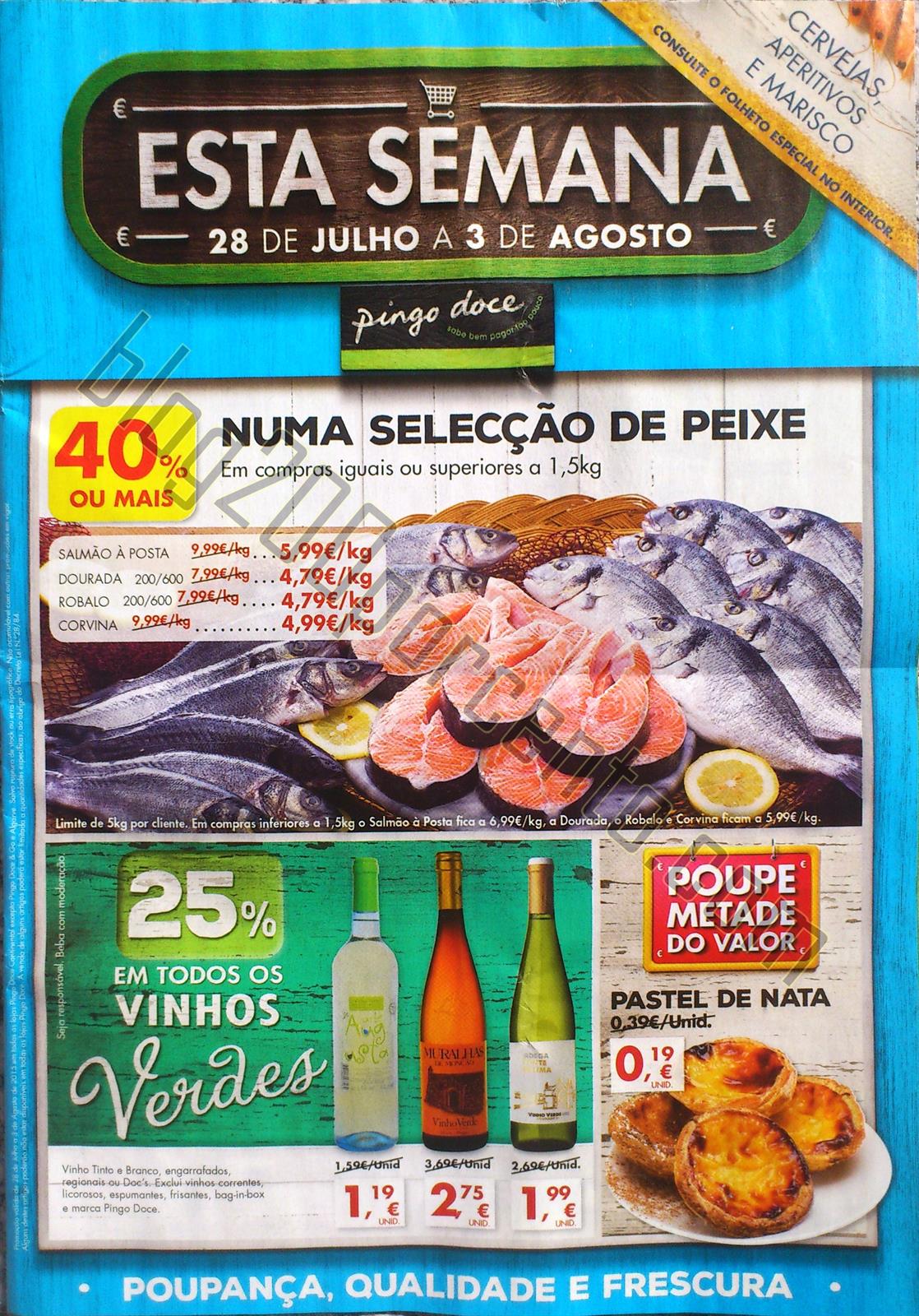 Antevisão Folheto PINGO DOCE Promoções de 28 ju
