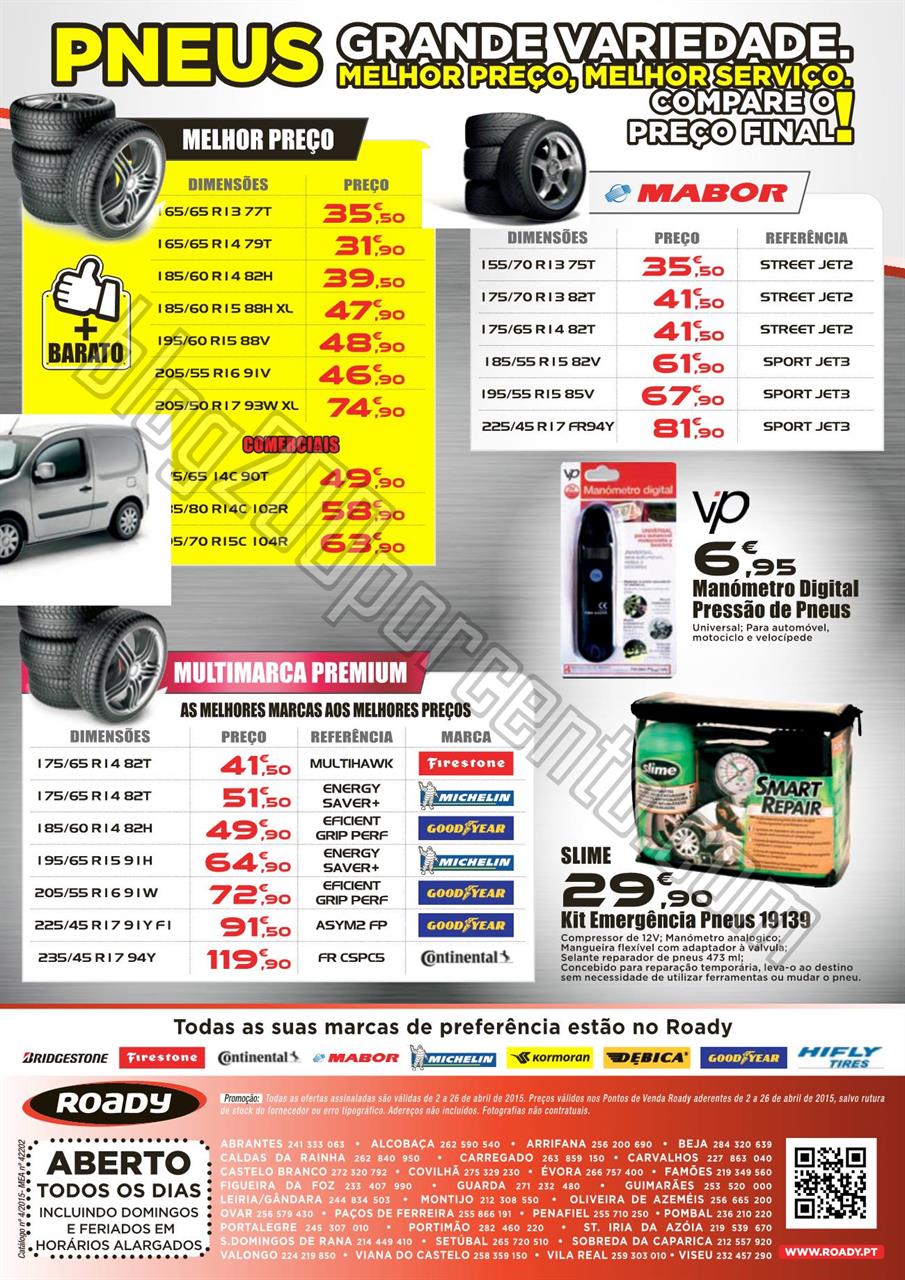 Novo Folheto ROADY Promoções de 16 a 26 abril vp