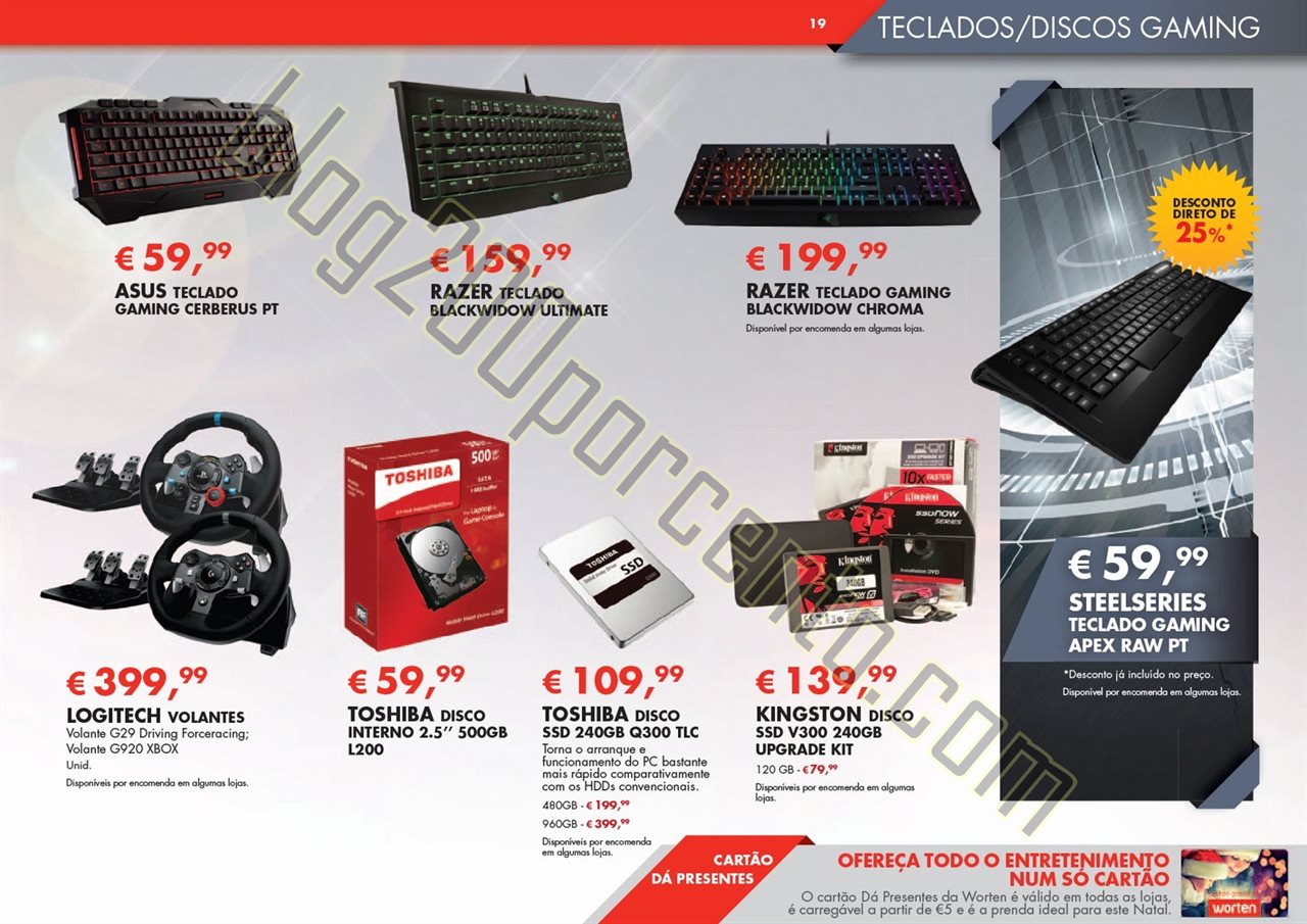 Novo Folheto WORTEN Entretenimento Natal de 13 nov