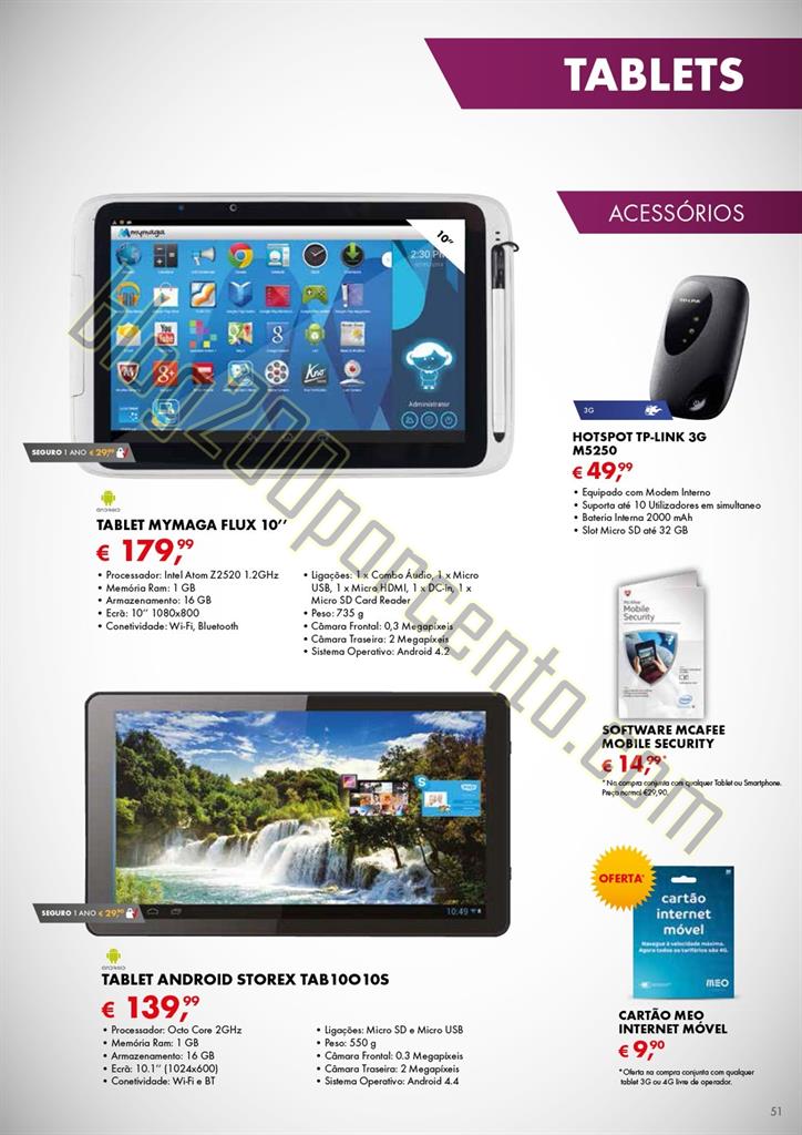 Novo Folheto WORTEN MOBILE Promoções até 2 sete