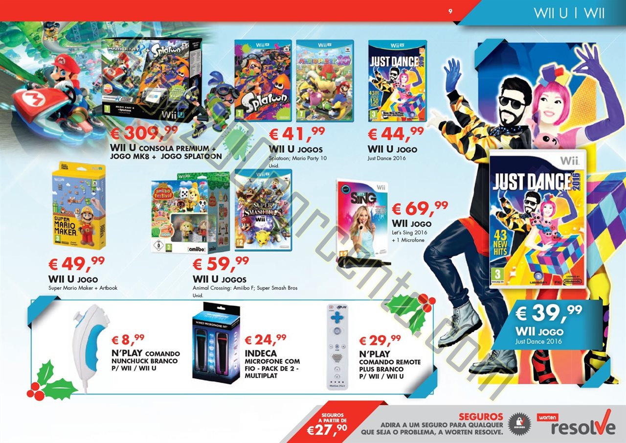 Novo Folheto WORTEN Entretenimento Natal de 13 nov