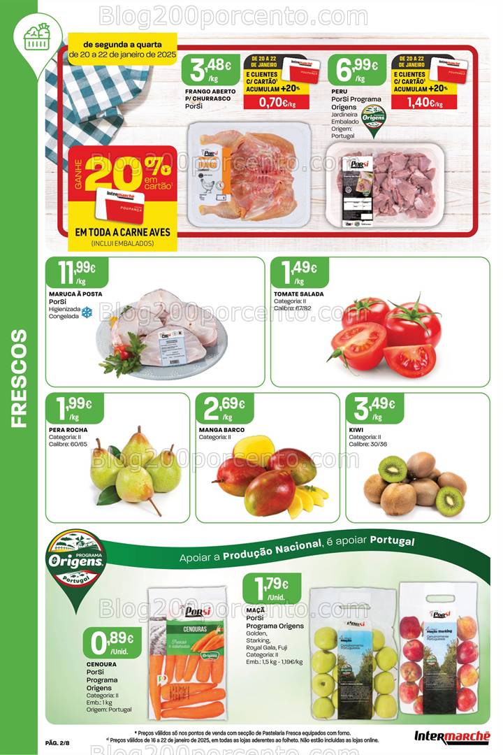 Antevisão Folheto INTERMARCHÉ Mini Promoções de 16 a 22 janeiro