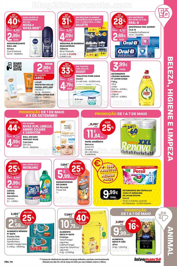 Antevisão Folheto INTERMARCHÉ Promoções de 1 maio a 7 maio