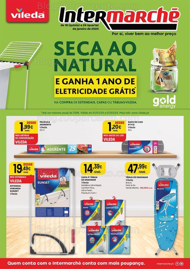 Antevisão Folheto INTERMARCHÉ Extra Promoções de 16 a 22 janeiro