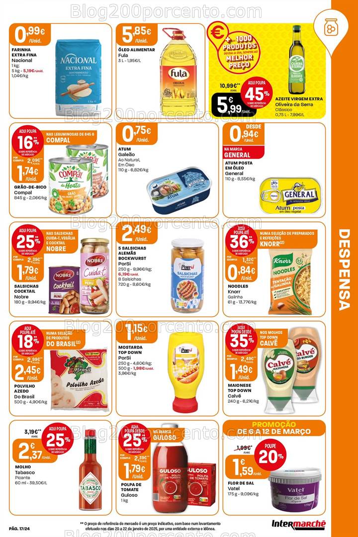 Antevisão Folheto INTERMARCHÉ Promoções de 6 a 12 março