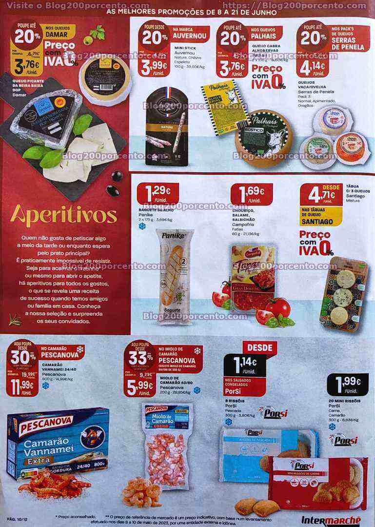 Antevisão Folheto INTERMARCHÉ Promoções Extra de 8 a 21 junho