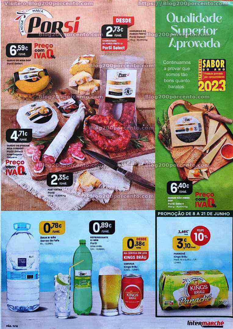 Antevisão Folheto INTERMARCHÉ Promoções Extra de 8 a 21 junho