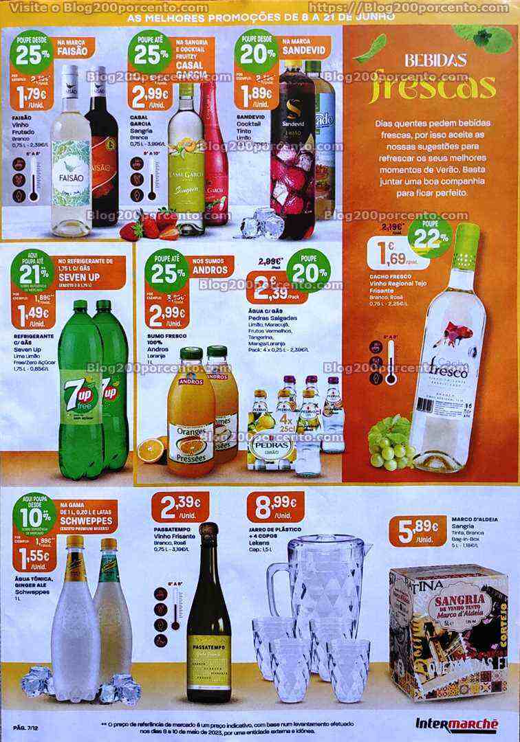 Antevisão Folheto INTERMARCHÉ Promoções Extra de 8 a 21 junho