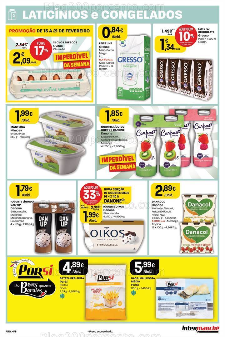 Antevisão Folheto INTERMARCHÉ Mini Promoções de 15 a 21 fevereiro