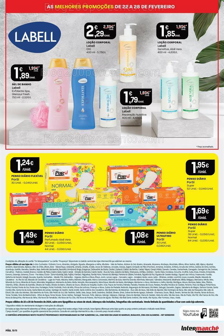 Antevisão Folheto INTERMARCHÉ Porsi Promoções de 22 a 28 fevereiro