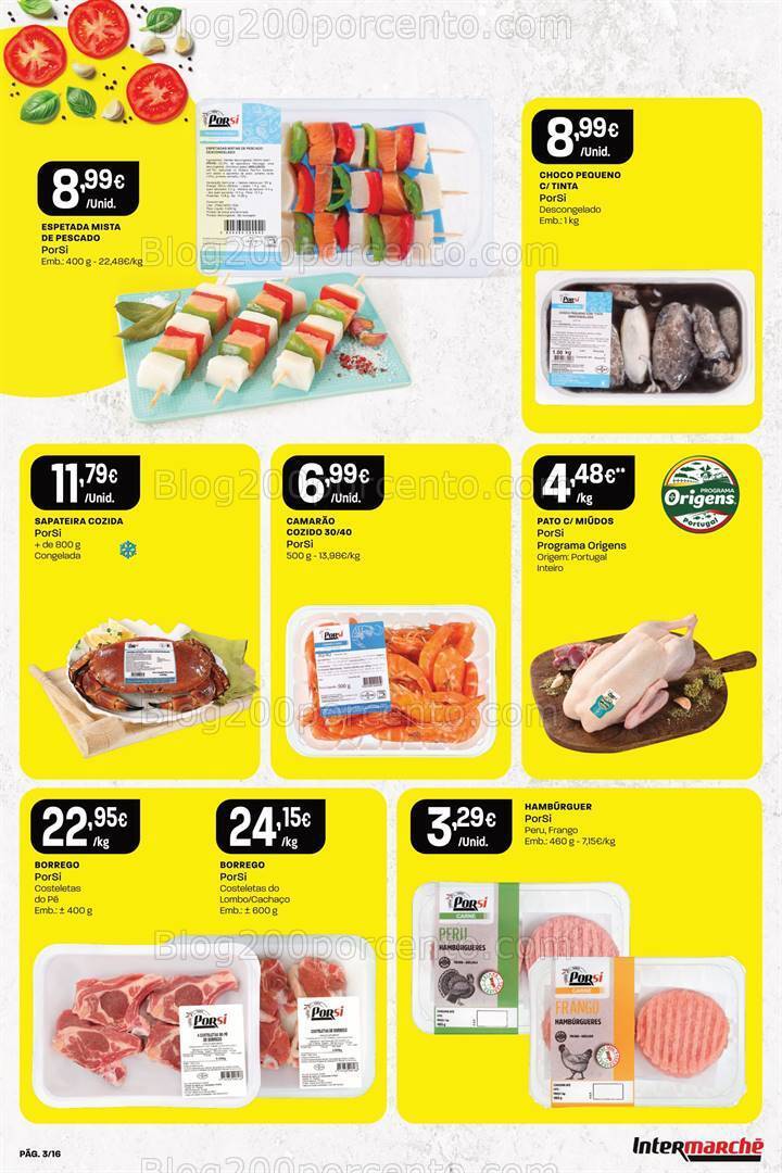 Antevisão Folheto INTERMARCHÉ Especial Porsi Promoções de 6 a 12 junho