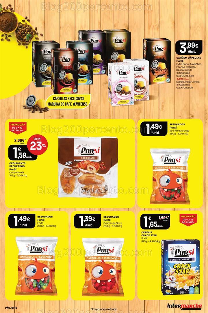 Antevisão Folheto INTERMARCHÉ Especial Porsi Promoções de 6 a 12 junho