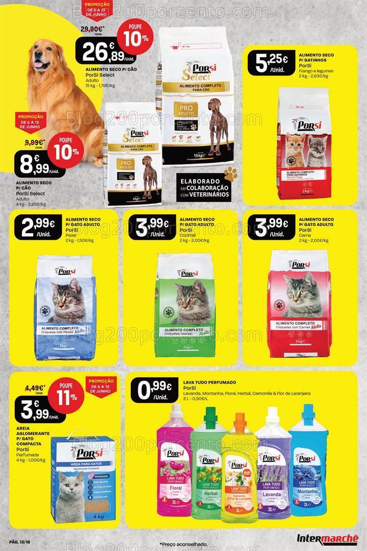 Antevisão Folheto INTERMARCHÉ Especial Porsi Promoções de 6 a 12 junho