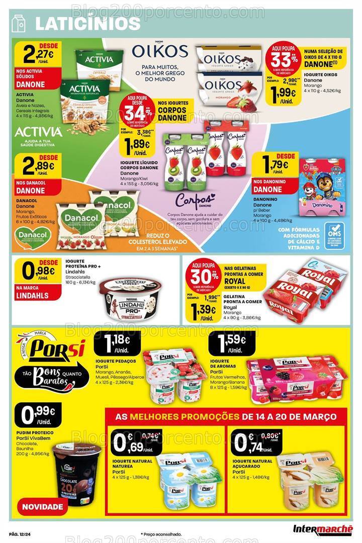 Antevisão Folheto INTERMARCHÉ Super Promoções de 14 a 20 março