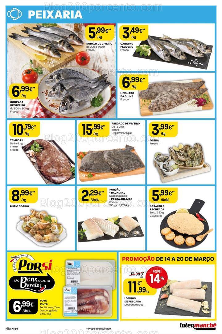 Antevisão Folheto INTERMARCHÉ Super Promoções de 14 a 20 março