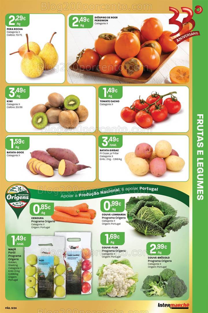 Antevisão Folheto INTERMARCHÉ Contact Promoções de 3 a 9 outubro