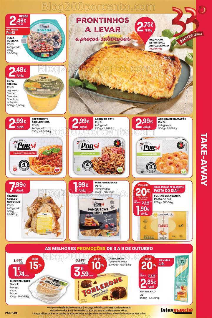 Antevisão Folheto INTERMARCHÉ Contact Promoções de 3 a 9 outubro