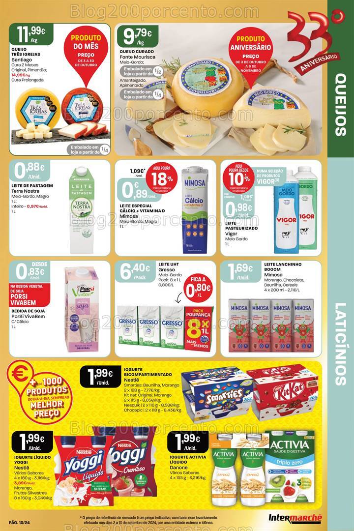 Antevisão Folheto INTERMARCHÉ Contact Promoções de 3 a 9 outubro