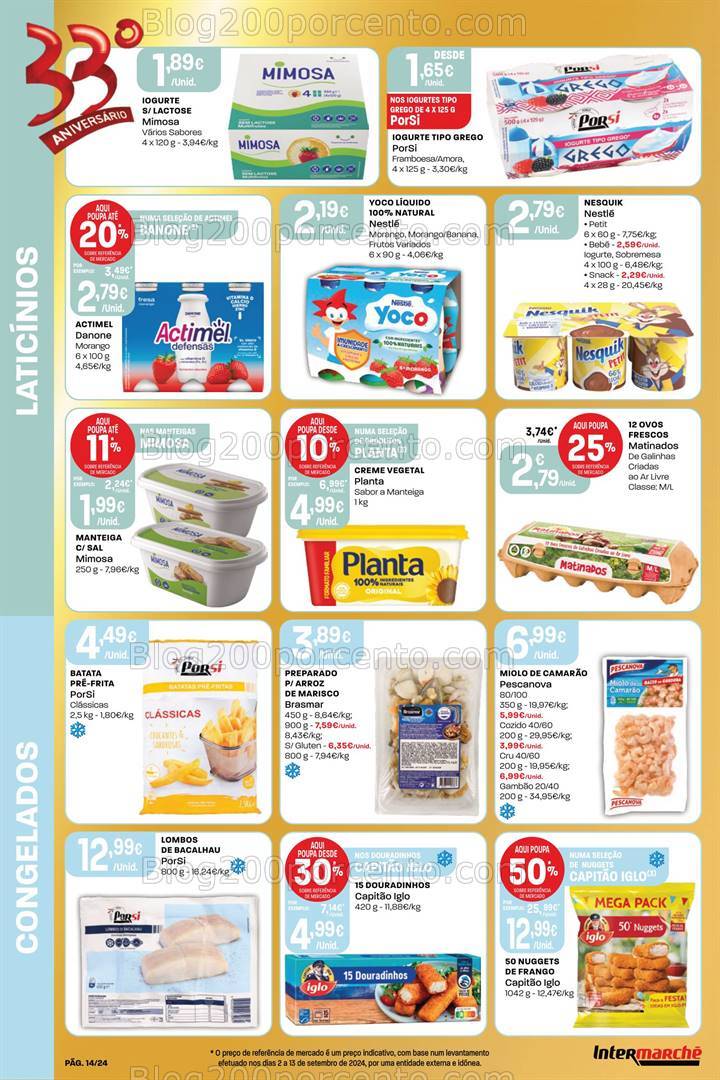 Antevisão Folheto INTERMARCHÉ Contact Promoções de 3 a 9 outubro