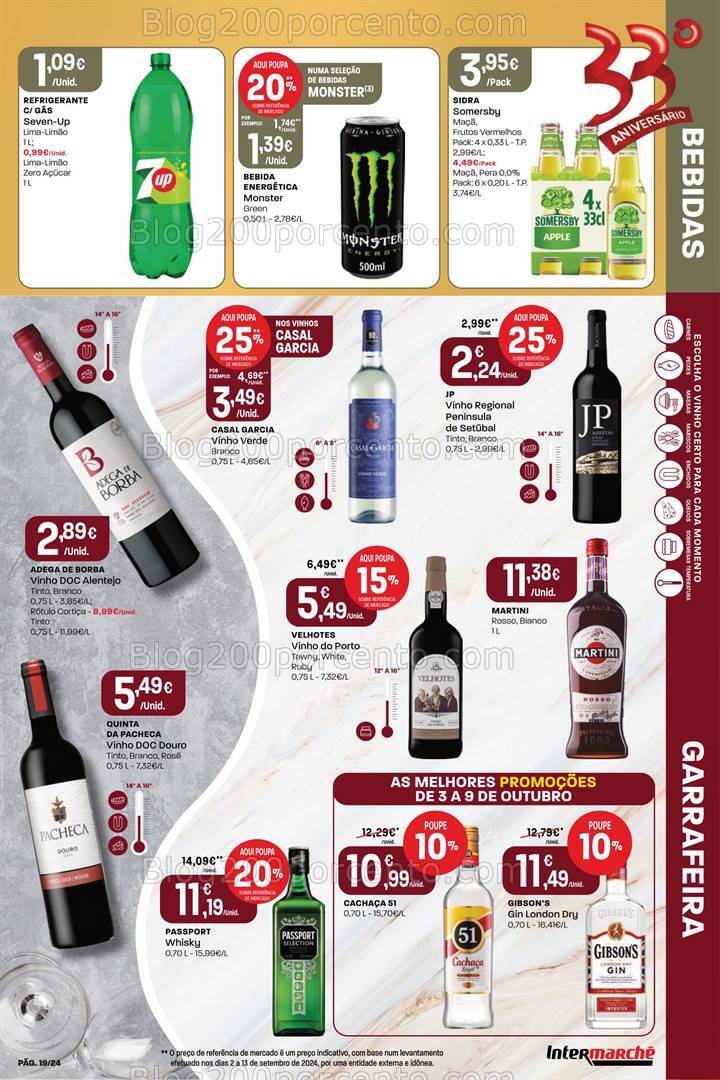 Antevisão Folheto INTERMARCHÉ Contact Promoções de 3 a 9 outubro