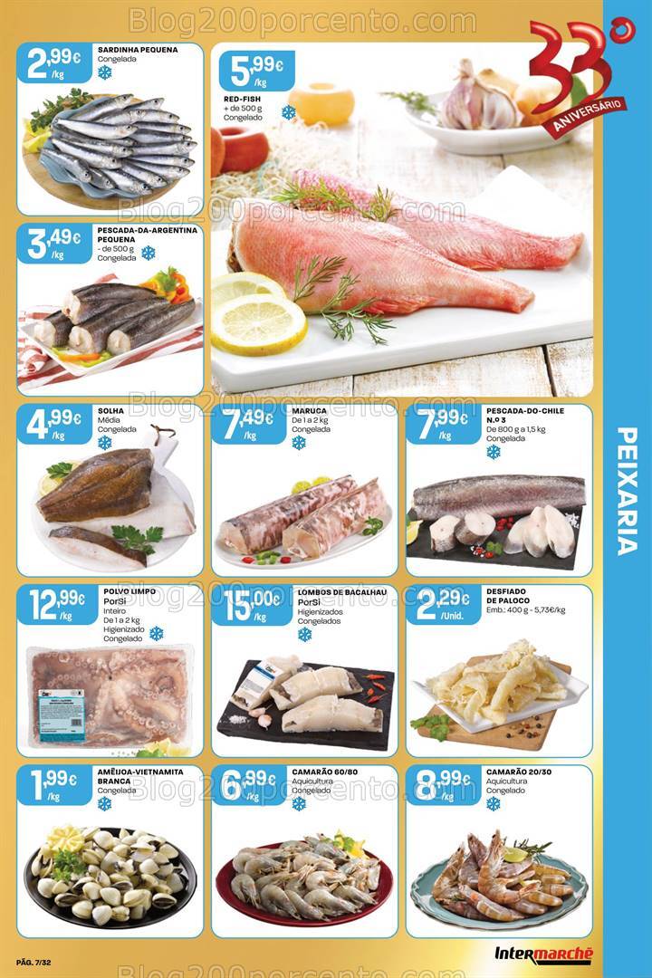 Antevisão Folheto INTERMARCHÉ Super Aniversário Promoções de 3 a 9 outubro