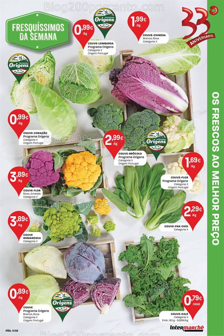 Antevisão Folheto INTERMARCHÉ Super Aniversário Promoções de 3 a 9 outubro