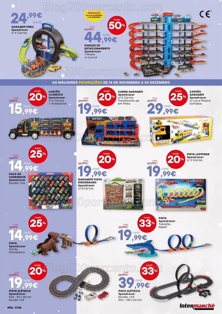 Antevisão Folheto INTERMARCHÉ Brinquedos Natal - 14 novembro a 24 dezembro