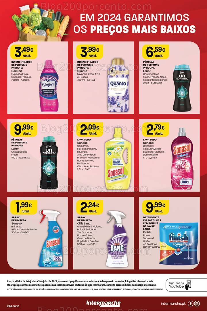 Antevisão Folheto INTERMARCHÉ Promoções de 1 junho a 3 julho
