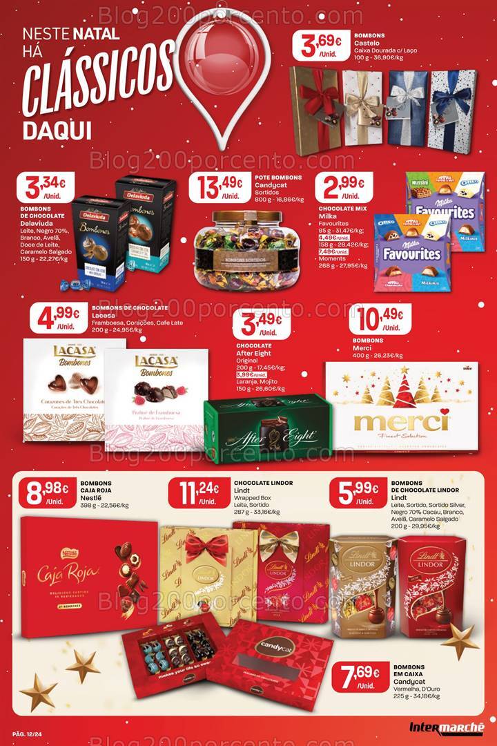 Antevisão Folheto INTERMARCHÉ Contact Promoções de 12 a 18 dezembro