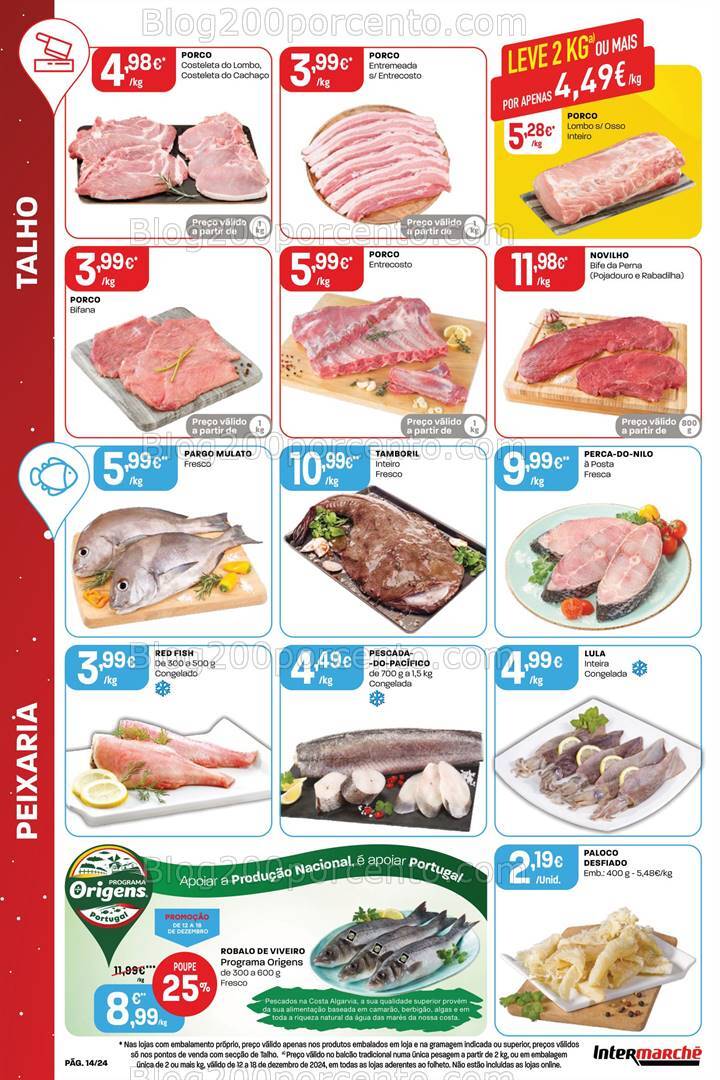 Antevisão Folheto INTERMARCHÉ Contact Promoções de 12 a 18 dezembro