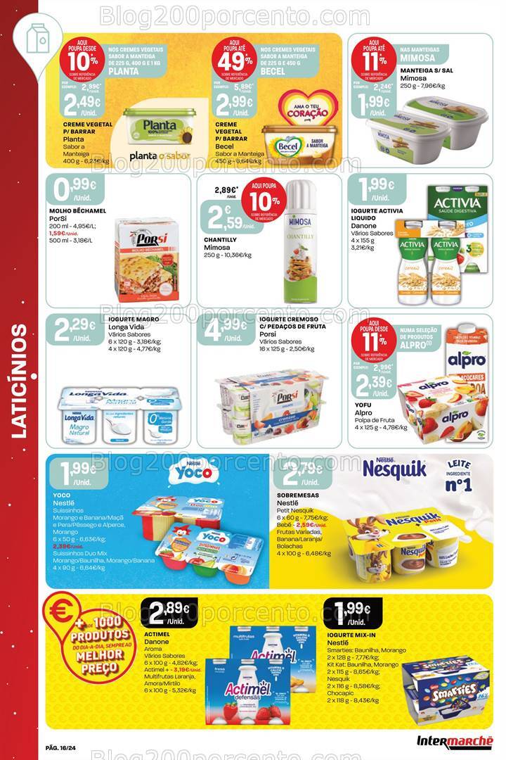 Antevisão Folheto INTERMARCHÉ Contact Promoções de 12 a 18 dezembro
