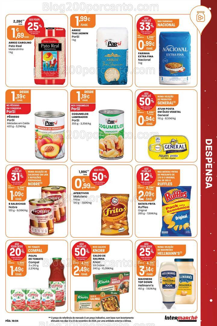 Antevisão Folheto INTERMARCHÉ Contact Promoções de 12 a 18 dezembro