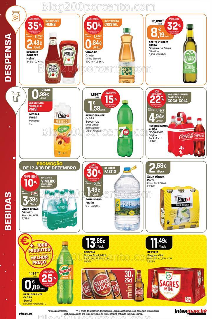 Antevisão Folheto INTERMARCHÉ Contact Promoções de 12 a 18 dezembro