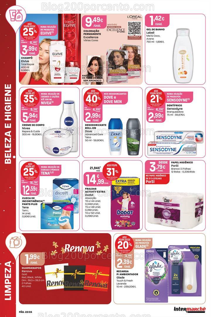 Antevisão Folheto INTERMARCHÉ Contact Promoções de 12 a 18 dezembro