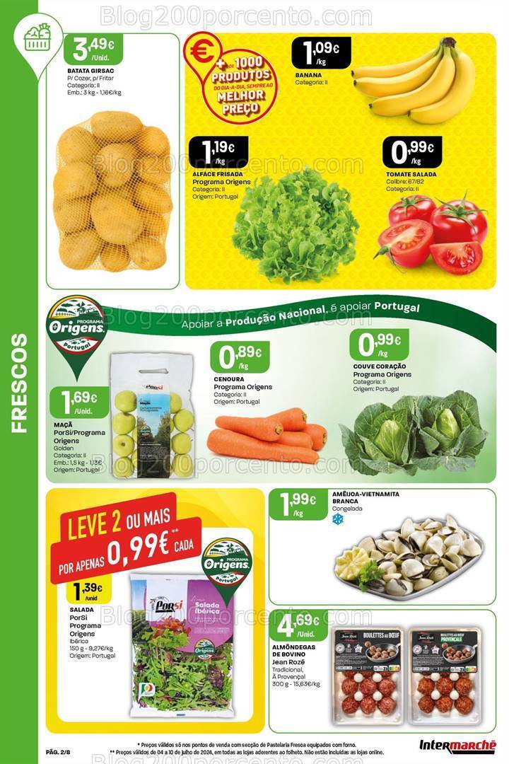 Antevisão Folheto INTERMARCHÉ Mini Promoções de 4 a 10 julho