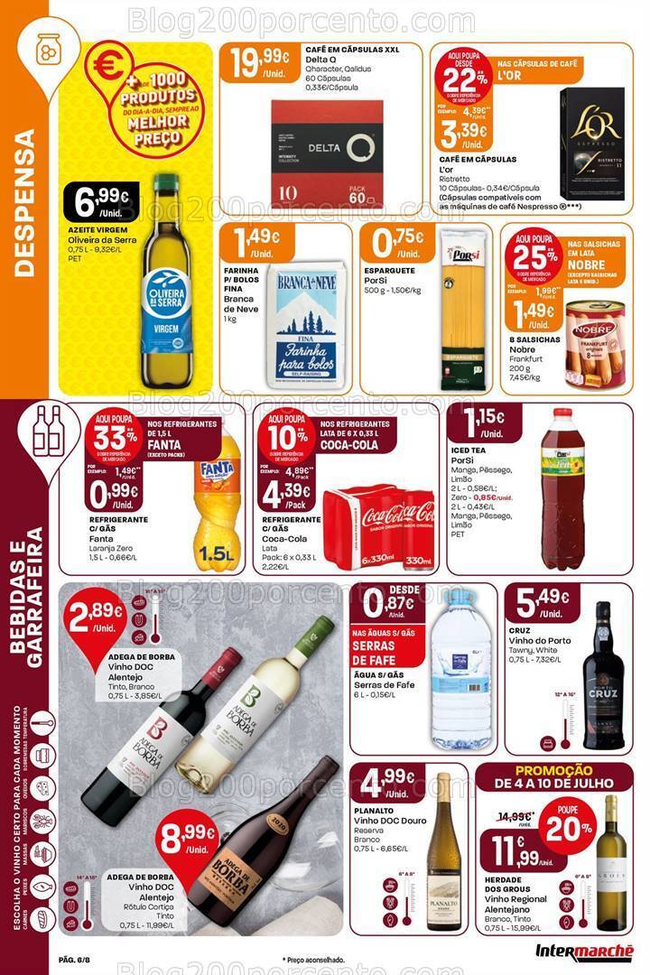 Antevisão Folheto INTERMARCHÉ Mini Promoções de 4 a 10 julho