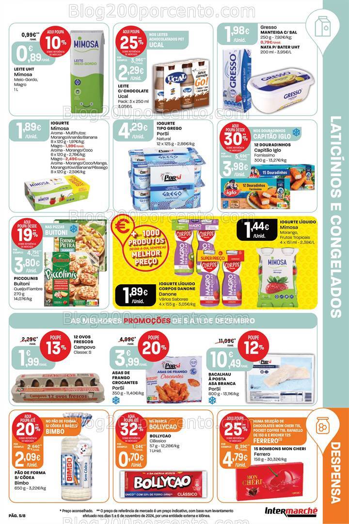 Antevisão Folheto INTERMARCHÉ Mini Promoções de 5 a 11 dezembro