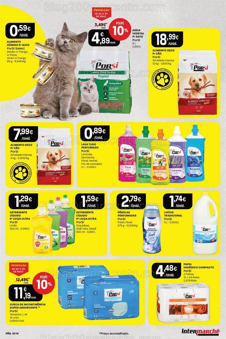 Antevisão Folheto INTERMARCHÉ Porsi Promoções de 23 a 29 maio