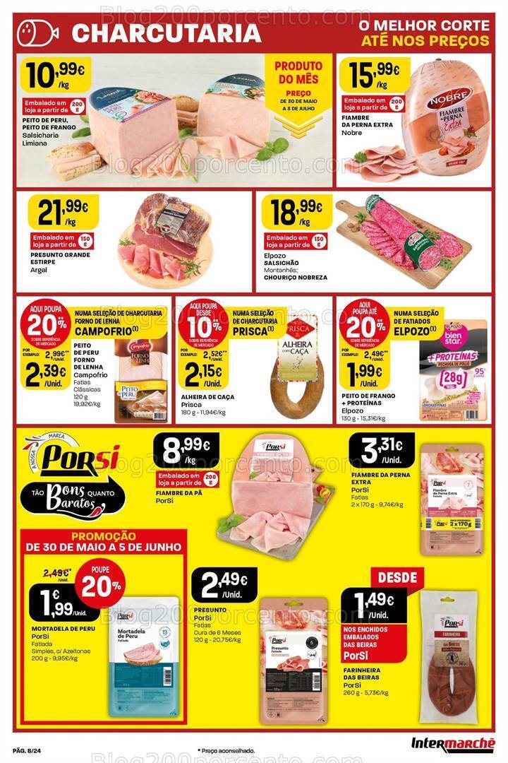 Antevisão Folheto INTERMARCHÉ Super Promoções de 30 maio a 5 junho