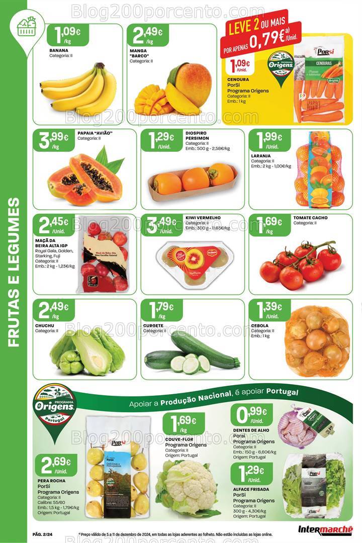 Antevisão Folheto INTERMARCHÉ Super Promoções de 5 a 11 dezembro