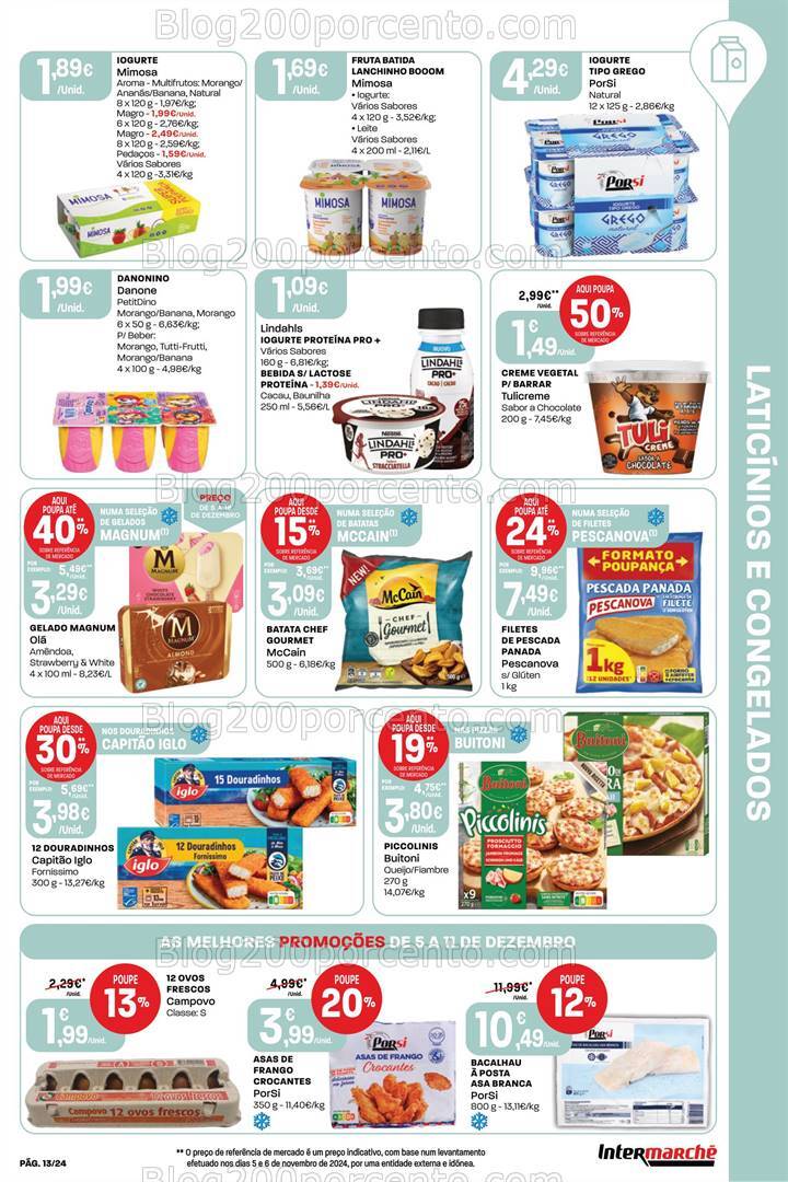Antevisão Folheto INTERMARCHÉ Super Promoções de 5 a 11 dezembro