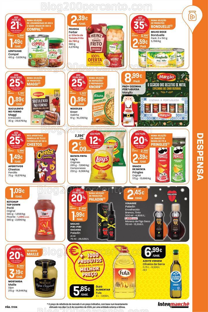 Antevisão Folheto INTERMARCHÉ Super Promoções de 5 a 11 dezembro